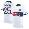 Maillot Foot Paris Saint Germain N.Mendes 25 Exterieur 2023-24 Maillot Foot Paris Saint Germain N.Mendes 25 Exterieur 2023-24